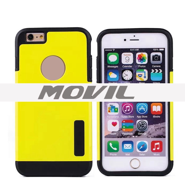 NP-1895  tpu pc  Funda para iPhone 6 Plus-6